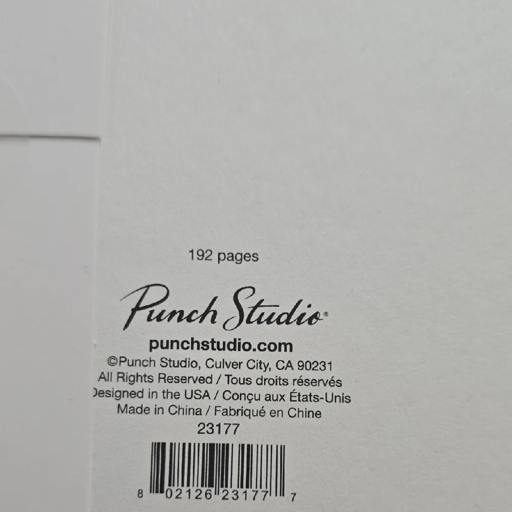 Punch Studio Pink Floral Home Office Calendar